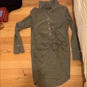 Lulus Tie TShirt Dress